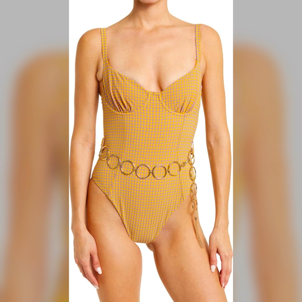 WEWOREWHAT Danielle 3.0 One-Piece Swimsuit